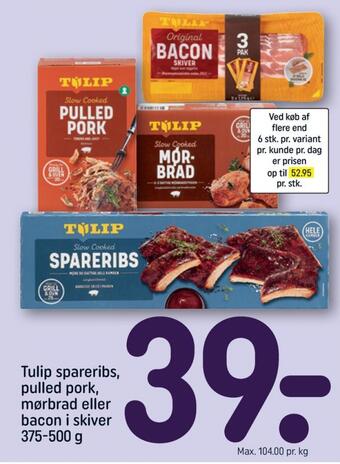 REMA 1000 Tulip spareribs tilbud