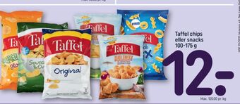 REMA 1000 Taffel chips tilbud