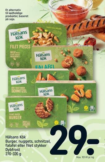 REMA 1000 Hälsans kök falafel tilbud