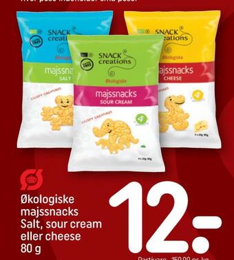 REMA 1000 Snack creations snacks tilbud