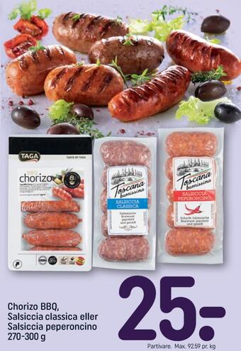 REMA 1000 Taga chorizo tilbud