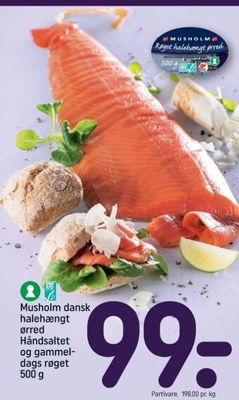 REMA 1000 Musholm ørredfilet tilbud