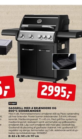 jem & fix Grillexpert gasgrill tilbud