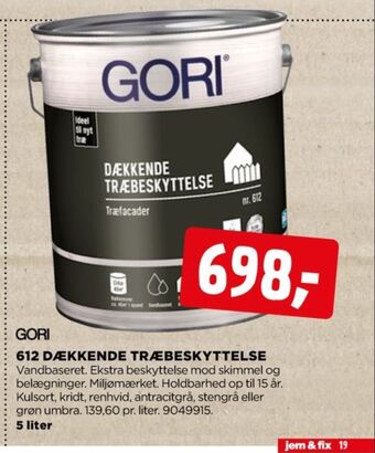 jem & fix Gori træbeskyttelse tilbud