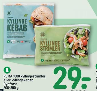 REMA 1000 Rema 1000 kyllingekebab tilbud