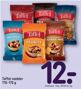REMA 1000 Taffel peanuts tilbud