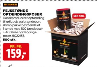 jem & fix Burner tændposer tilbud