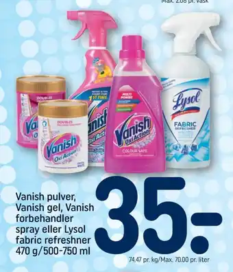 Vanish pletfjerner