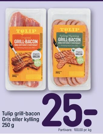 REMA 1000 Tulip baconskiver tilbud
