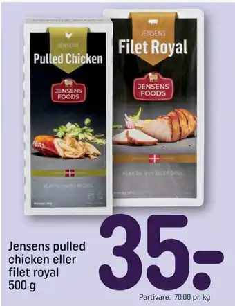 REMA 1000 Jensens pulled chicken tilbud