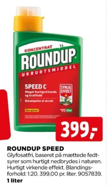 jem & fix Roundup ukrudtsmiddel tilbud