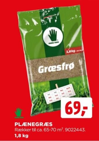jem & fix Grønne fingre græsfrø tilbud