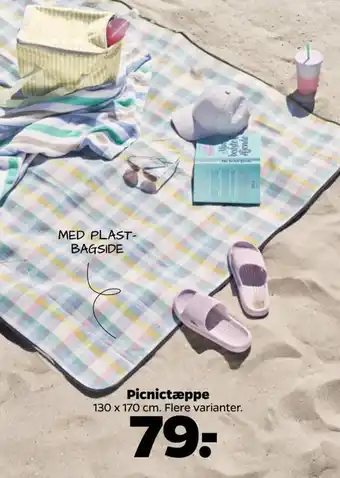 Netto Picnictæppe tilbud