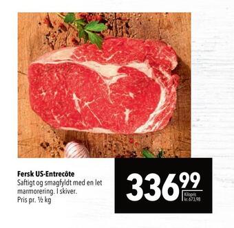 Citti Fersk us-entrecôte tilbud