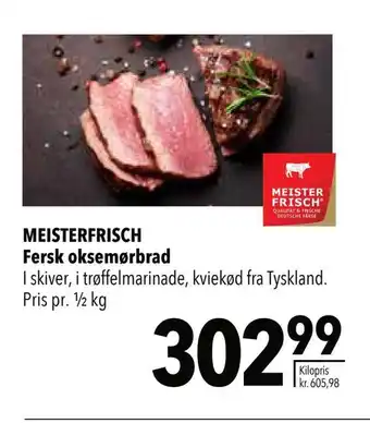 Citti Meisterfrisch fersk oksemørbrad tilbud