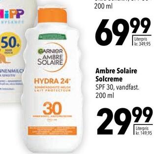 Ambre solaire solcreme