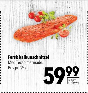 Citti Fersk kalkunschnitzel tilbud