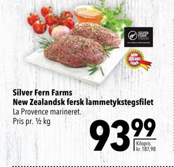 Citti Silver fern farms new zealandsk fersk lammetykstegsfilet tilbud