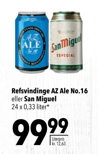 Refsvindinge az ale no.16 eller san miguel
