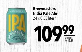 Citti Brewmasters india pale ale tilbud
