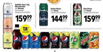 Citti Egekilde, pepsi, 7up, mountain dew eller miranda tilbud