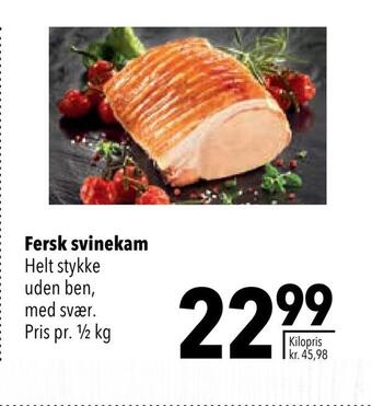 Citti Fersk svinekam tilbud