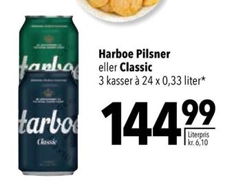 Citti Harboe pilsner eller classic tilbud
