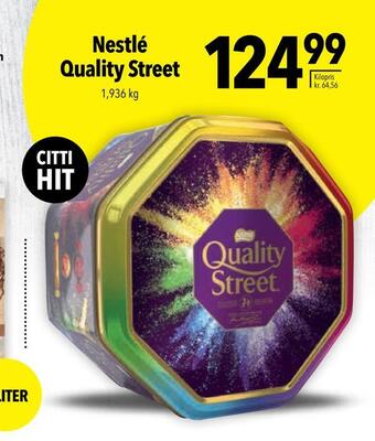 Citti Nestlé quality street tilbud