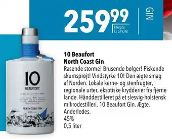 Citti 10 beaufort north coast gin tilbud
