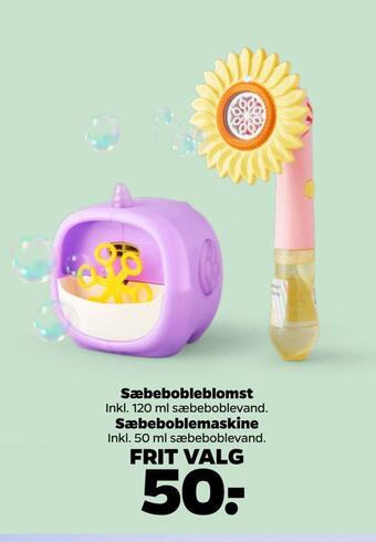 Sæbeboblemaskine
