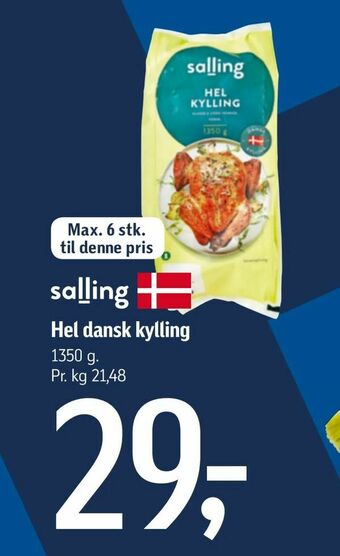Føtex Hel dansk kylling tilbud