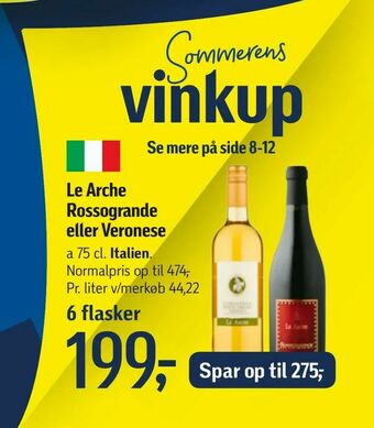 Føtex Le Arche Rossogrande eller Veronese tilbud