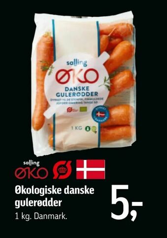 Føtex Økologiske danske gulerødder tilbud