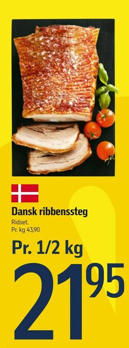 Føtex Dansk ribbenssteg tilbud