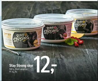 Føtex Stay Strong skyr tilbud