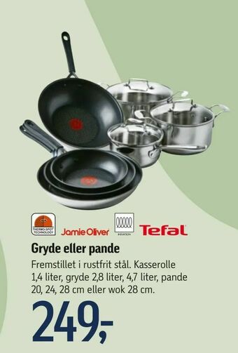 Føtex Gryde eller pande tilbud