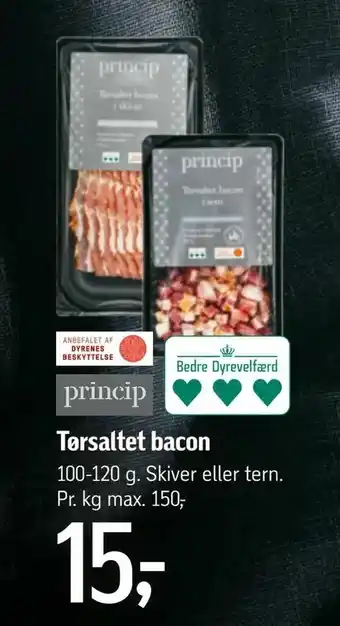 Føtex Tørsaltet bacon tilbud