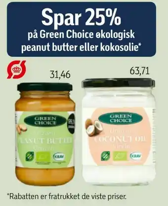 Peanut butter eller kokosolie