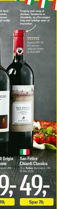 Føtex San Felice Chianti Classico tilbud