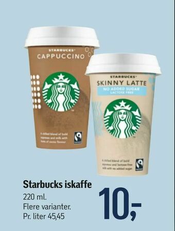Føtex Starbucks iskaffe tilbud