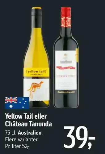 Føtex Yellow Tail eller Château Tanunda tilbud