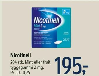Føtex Nicotinell tilbud