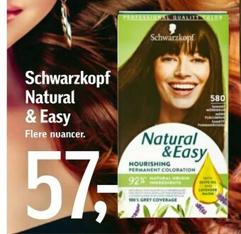 Føtex Schwarzkopf Natural & Easy tilbud