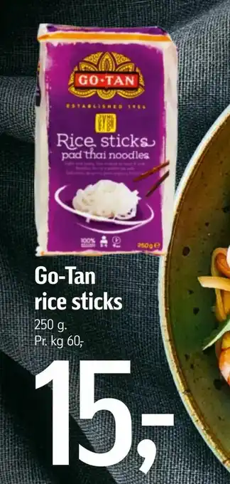 Føtex Go-Tan rice sticks tilbud