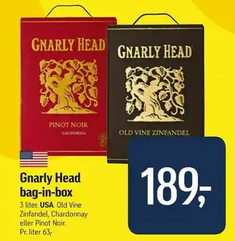 Føtex Gnarly bag-in-box Head tilbud