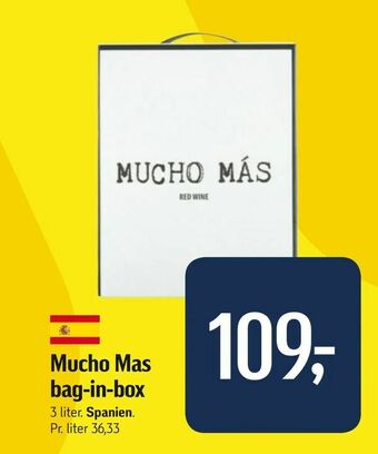 Føtex Mucho Mas bag-in-box tilbud