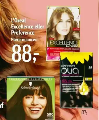 L'Oréal Excellence eller Preference