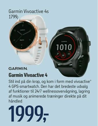 Føtex Garmin Vivoactive 4 tilbud