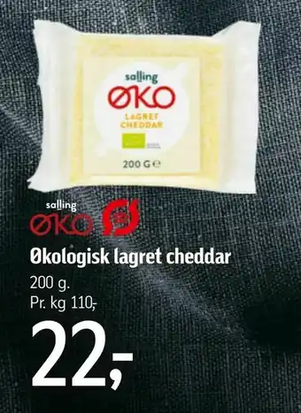 Føtex Økologisk lagret cheddar tilbud