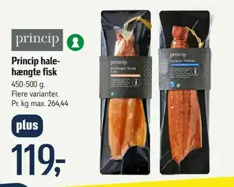 Føtex Principhale hængte fisk tilbud